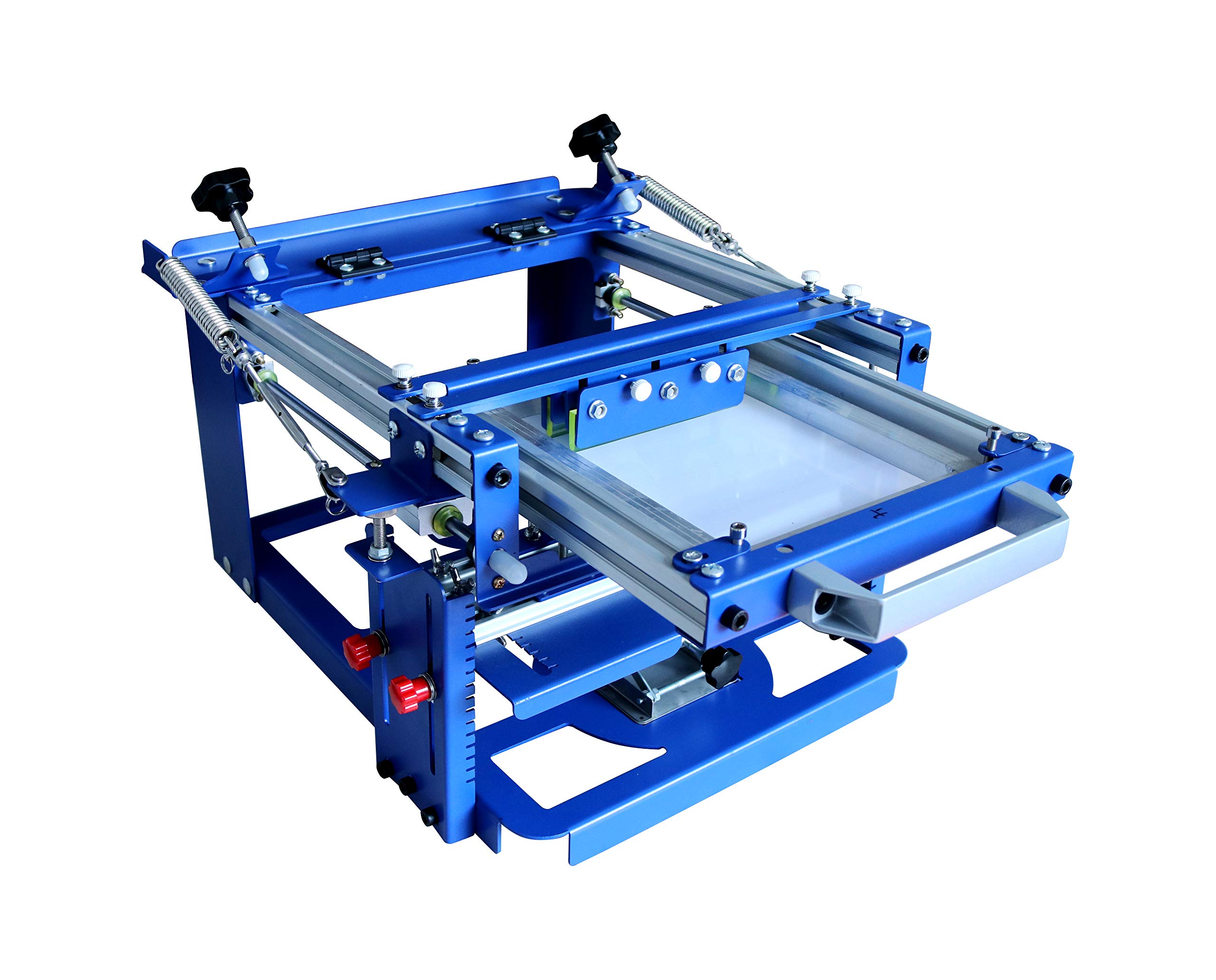 TECHTONGDA 3.15 Inch Cylinder Screen Printing Machine - Professional Silk Screen Press for Mugs, Pens, Cups & Bottles | Perfect for DIY Crafts, Small Business Printing & Custom Merchandise Production