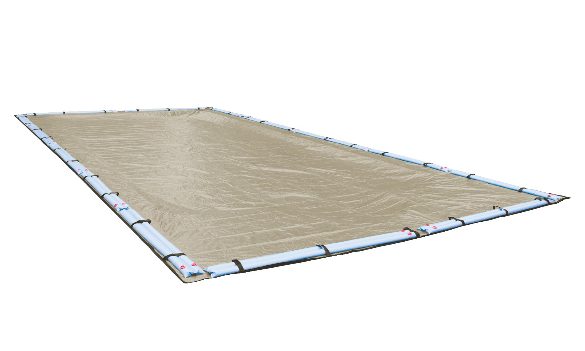 Pool Mate 313050R-PM 20-Year Professional-Grade Winter In-Ground Pool Cover, 30 x 50 Feet, Tan - Heavy Duty Protection for Swimming Pools During Cold Seasons