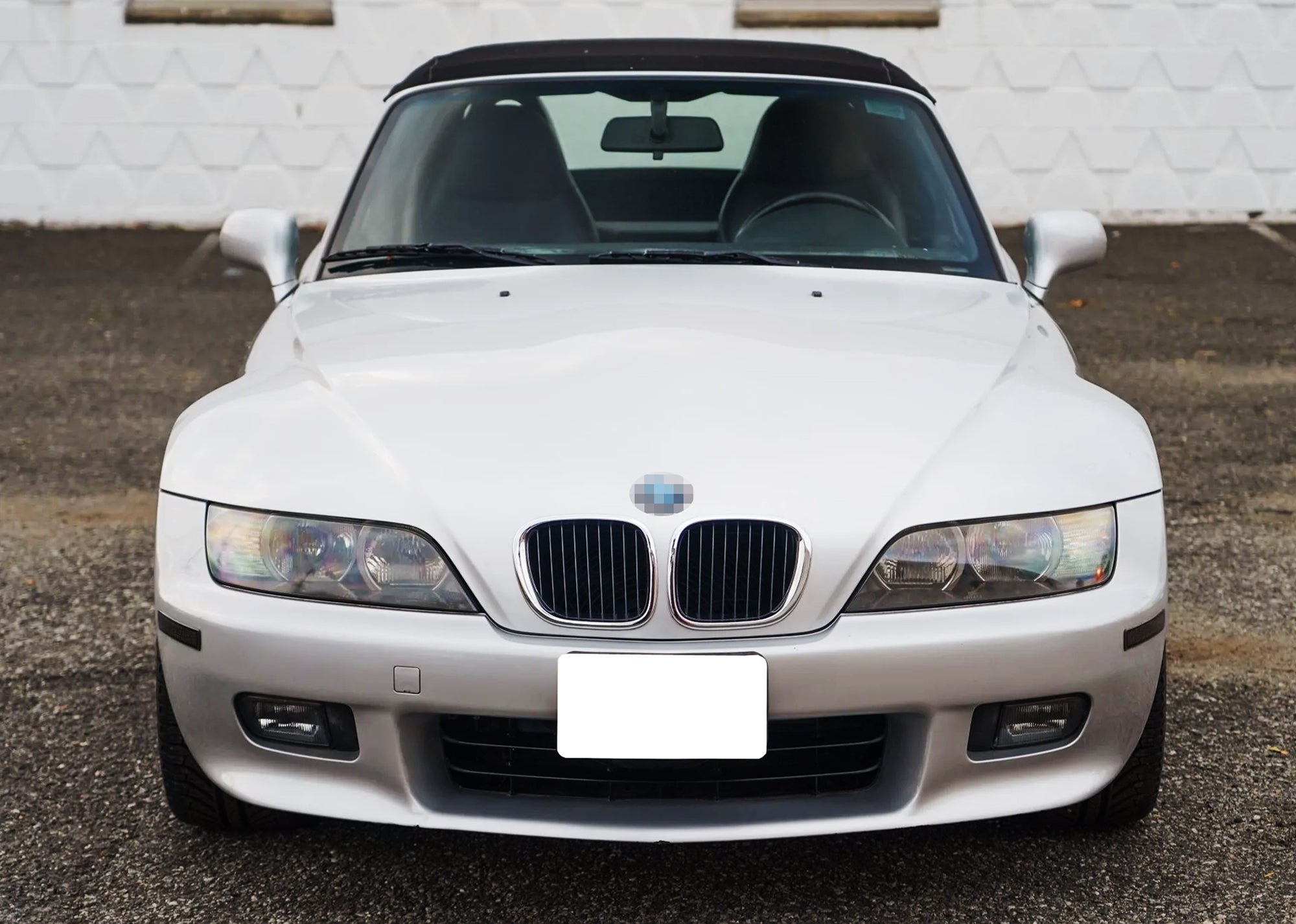 96-02 BMW Z3 Euro Smoked Lens Front Bumper with White Full LED Strip Side Markers - Upgrade Your Ride for Night Driving & Car Shows