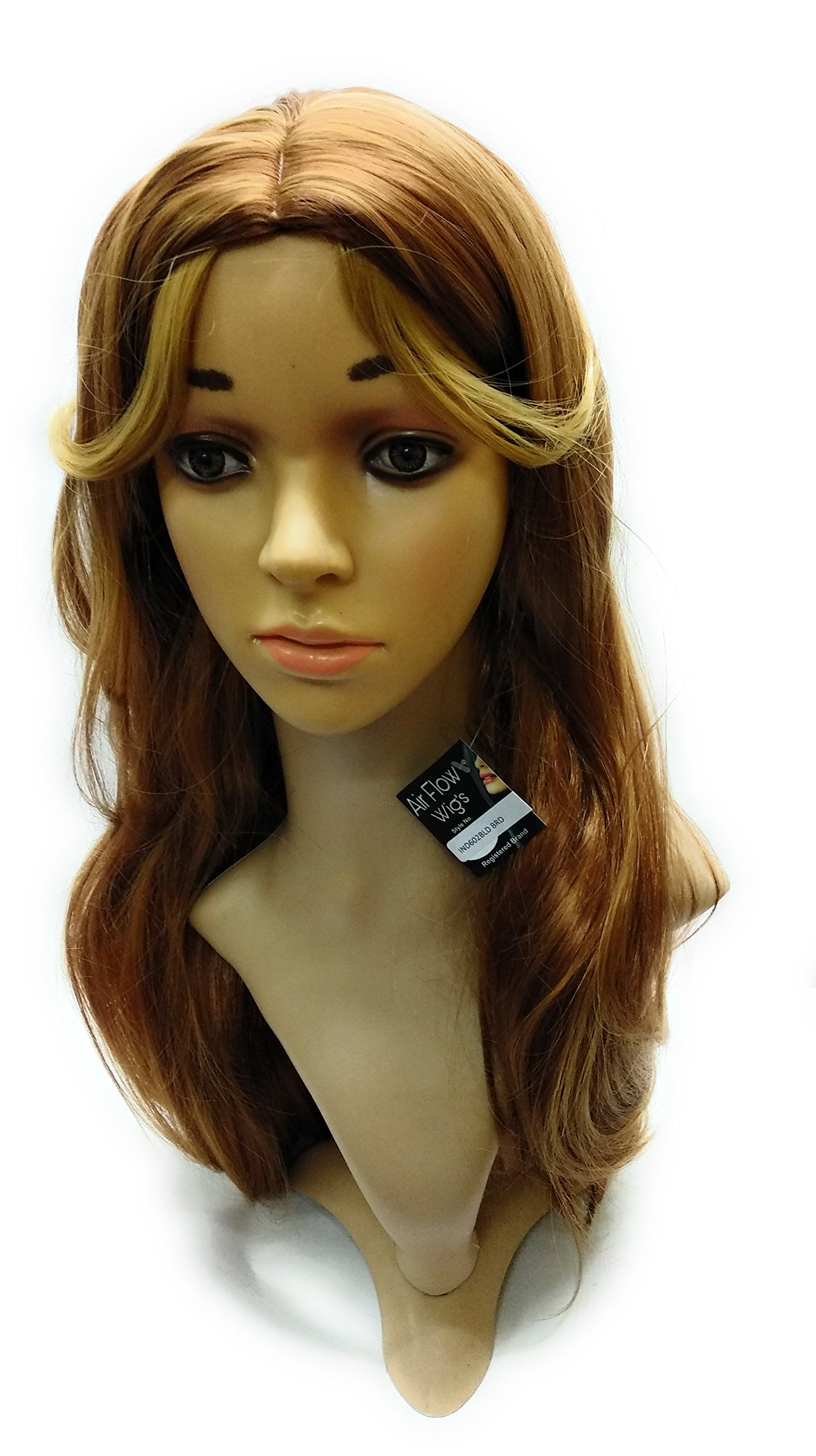 Natural Looking Human Hair Wig with Air Flow Technology - Includes Free Comb for Easy Styling | Perfect for Daily Wear, Cosplay & Special Occasions