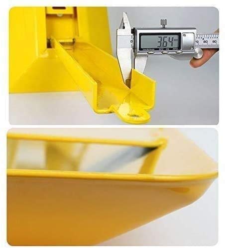 Heavy-Duty Parking Lock - Anti-Crash Fixed Bollard for Car Parking Spaces, Triangular Parking Barrier with Thickened Design - Ideal for Private Driveways, Commercial Lots & Public Parking Areas