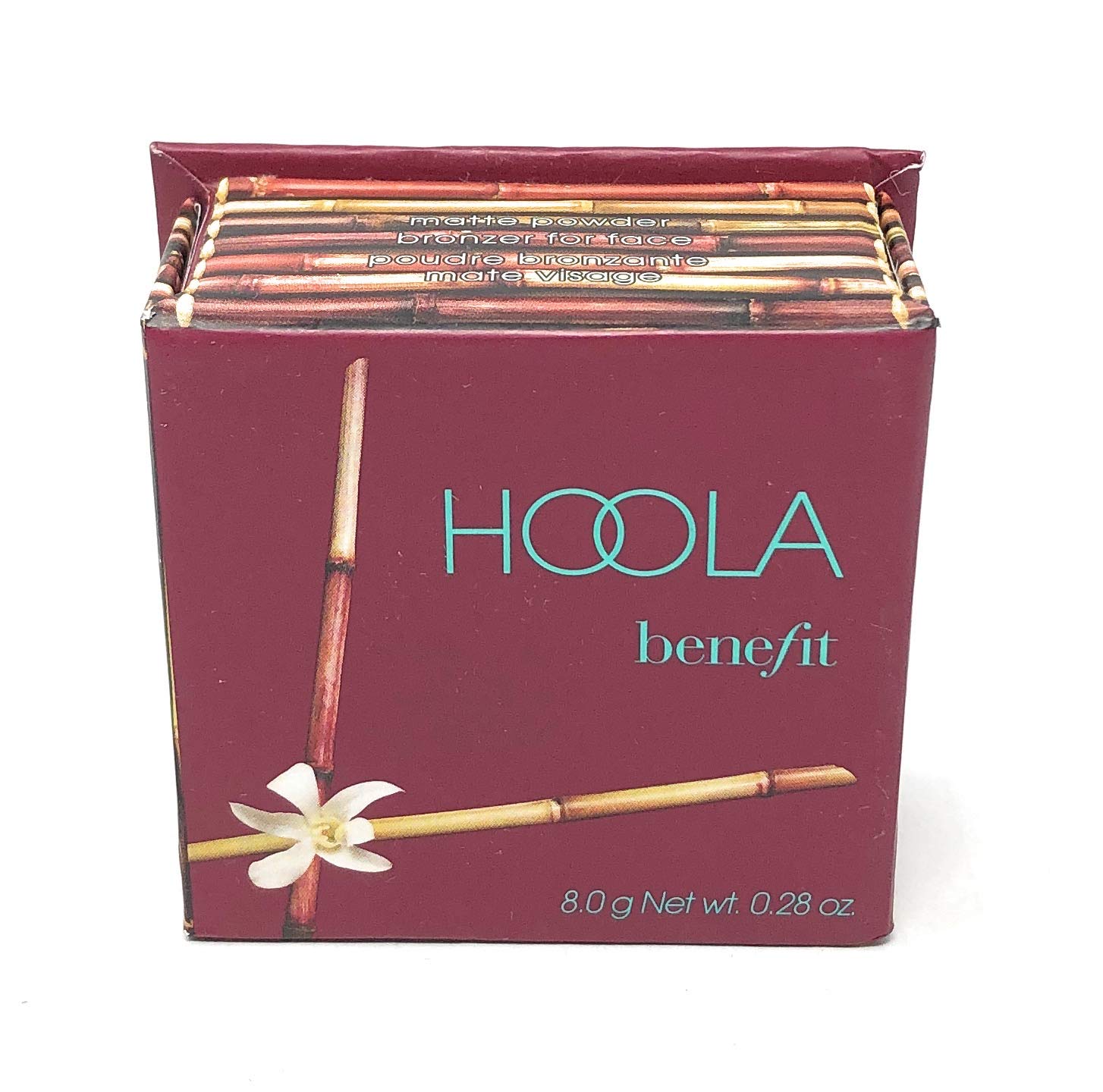 Benefit Cosmetics Hoola Bronzing Powder 0.28 oz - Matte Natural Tan Face & Body Makeup for Contouring, Highlighting & Sun-Kissed Glow | Travel-Friendly Compact