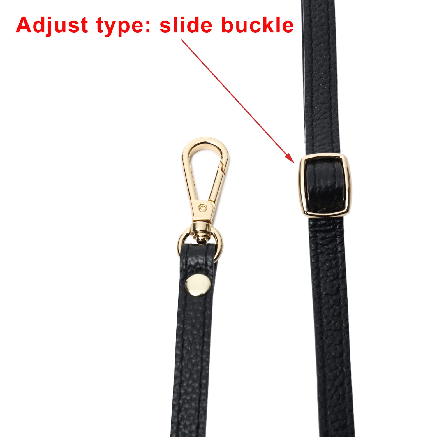 Genuine Leather Handbag Strap Replacement - Adjustable Shoulder & Crossbody Purse Strap for Women's Bags - Perfect for Work, Travel & Everyday Use