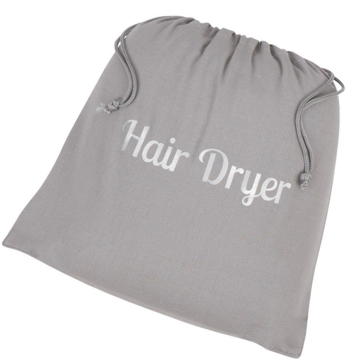 Heat Resistant Silicone Mat for Hair Straightener & Flat Iron | Non-Slip Hot Styling Tool Pad with Travel Hair Dryer Storage Bag | Perfect for Salon, Bathroom & Travel Use