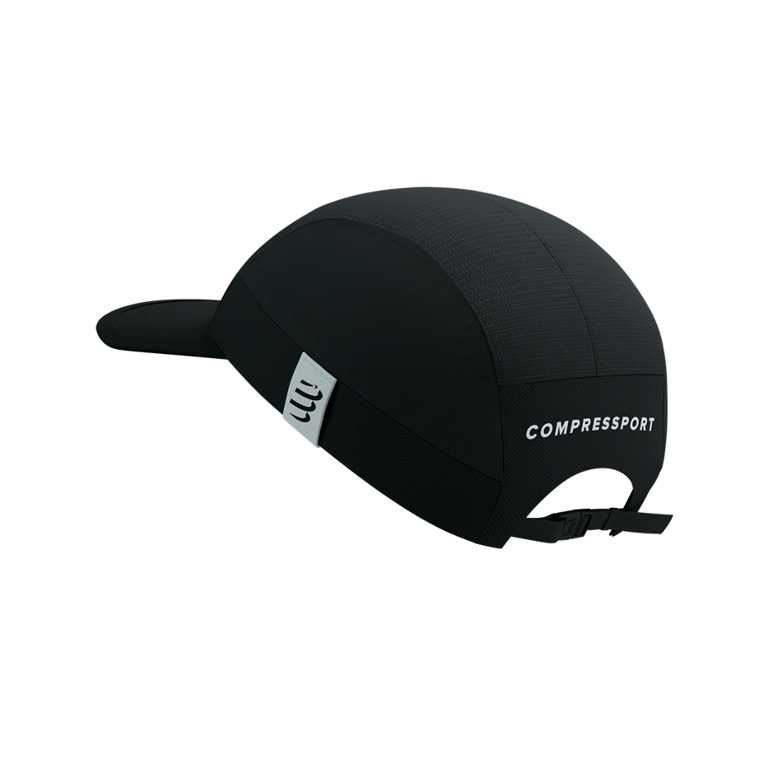 Compressport Unisex 5-Panel Lightweight Running Cap - Breathable & Moisture-Wicking for Outdoor Sports, Jogging, Hiking, and Cycling