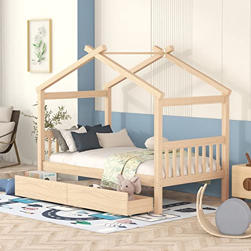 Natural(drawer and Roof)