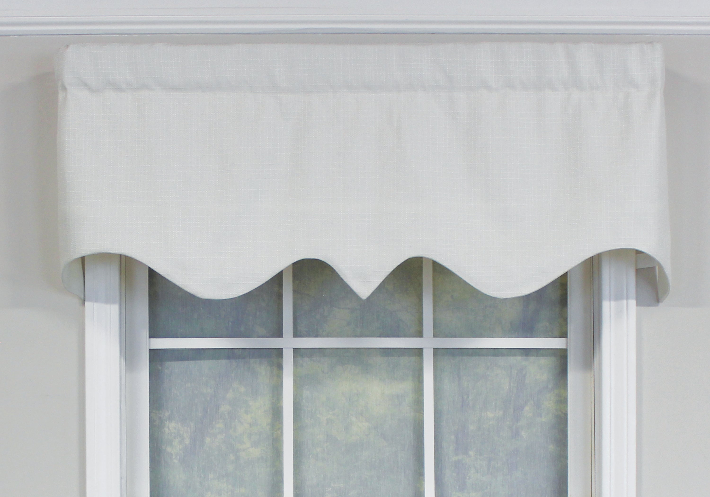 Stylish Crosby Regal Valance for Windows - Elegant Home Decor & Curtain Top Treatment - Perfect for Living Room, Bedroom & Dining Room