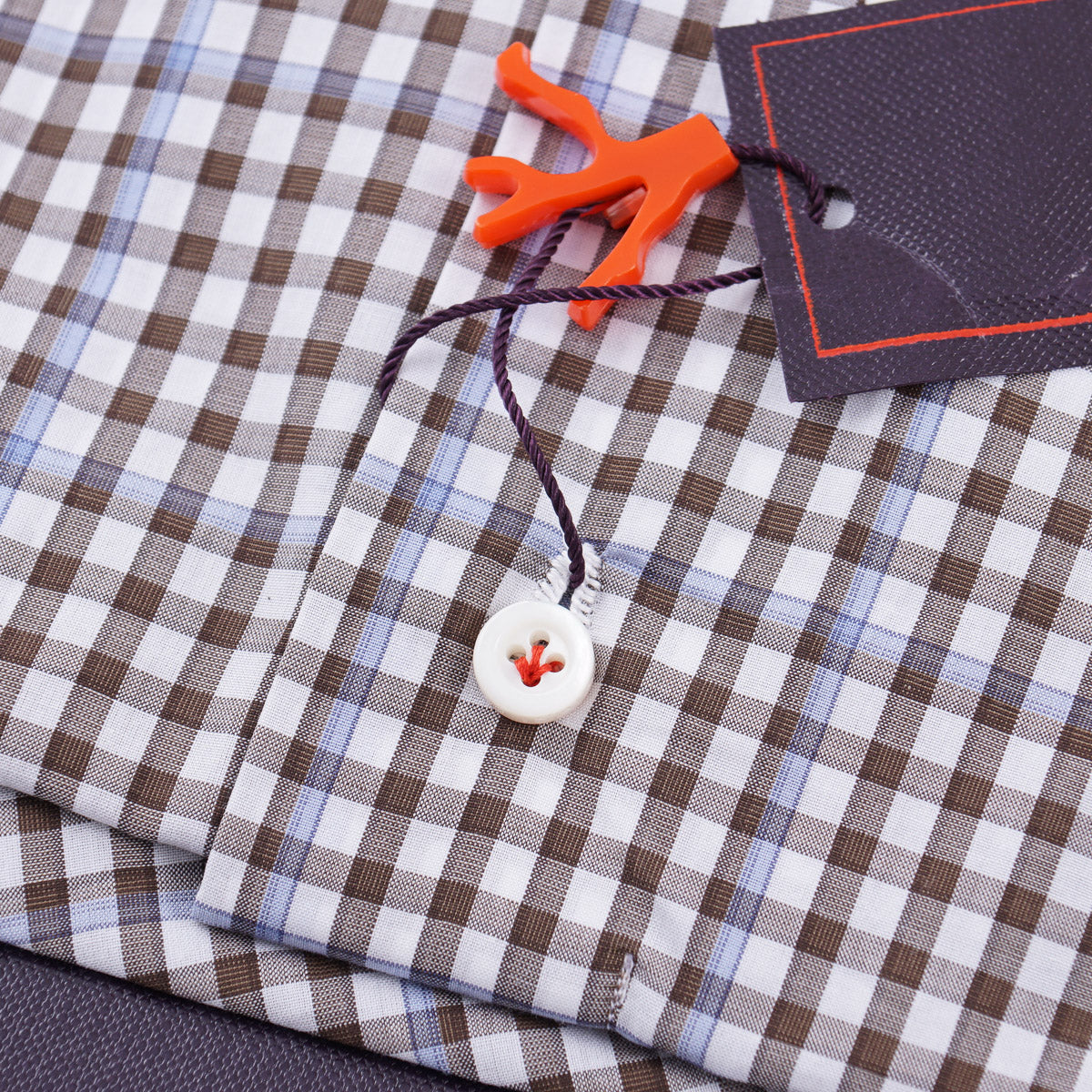 Isaia Regular Fit 'Italia' 100% Cotton Dress Shirt for Men | Premium Italian Fabric | Business Casual & Formal Wear