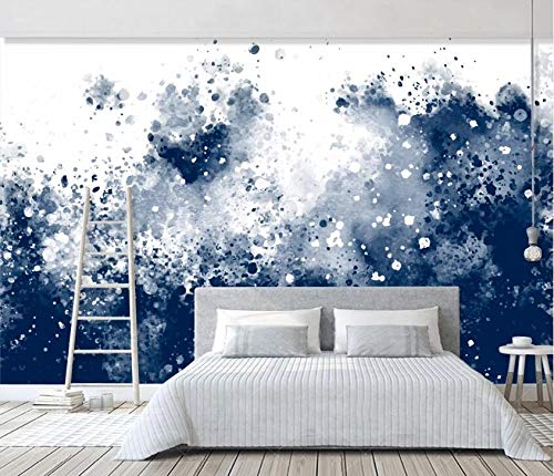 3D Black Graffiti Wallpaper - Self-Adhesive Removable Vinyl Wall Mural (82