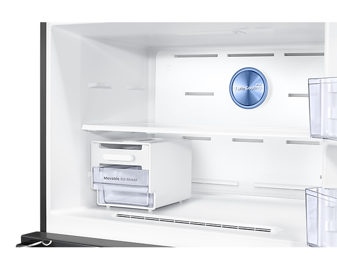 Samsung RT62K705JBS 620L 2 Door Refrigerator with Freezer | Large Capacity French Door Fridge | Energy Efficient Kitchen Appliance for Home & Restaurant Use