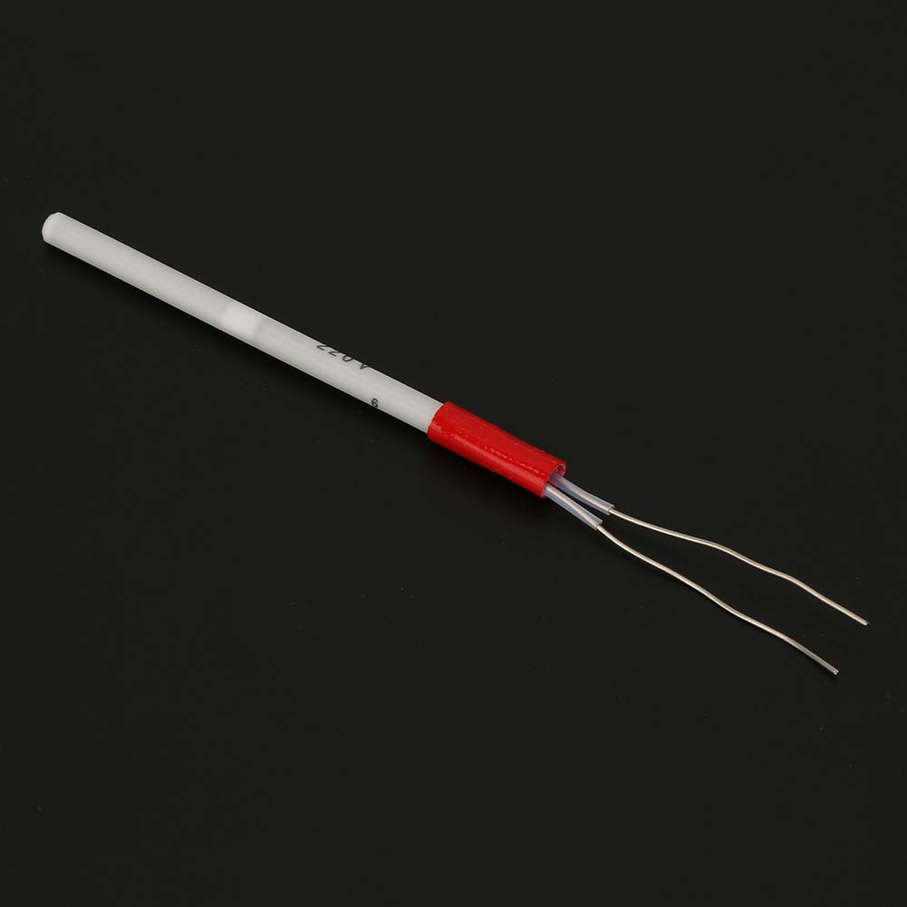 Walfront 60W Universal Ceramic Heating Core for Electric Soldering Iron (220V) - 1PC Replacement Part for DIY Electronics Repair & Soldering Projects