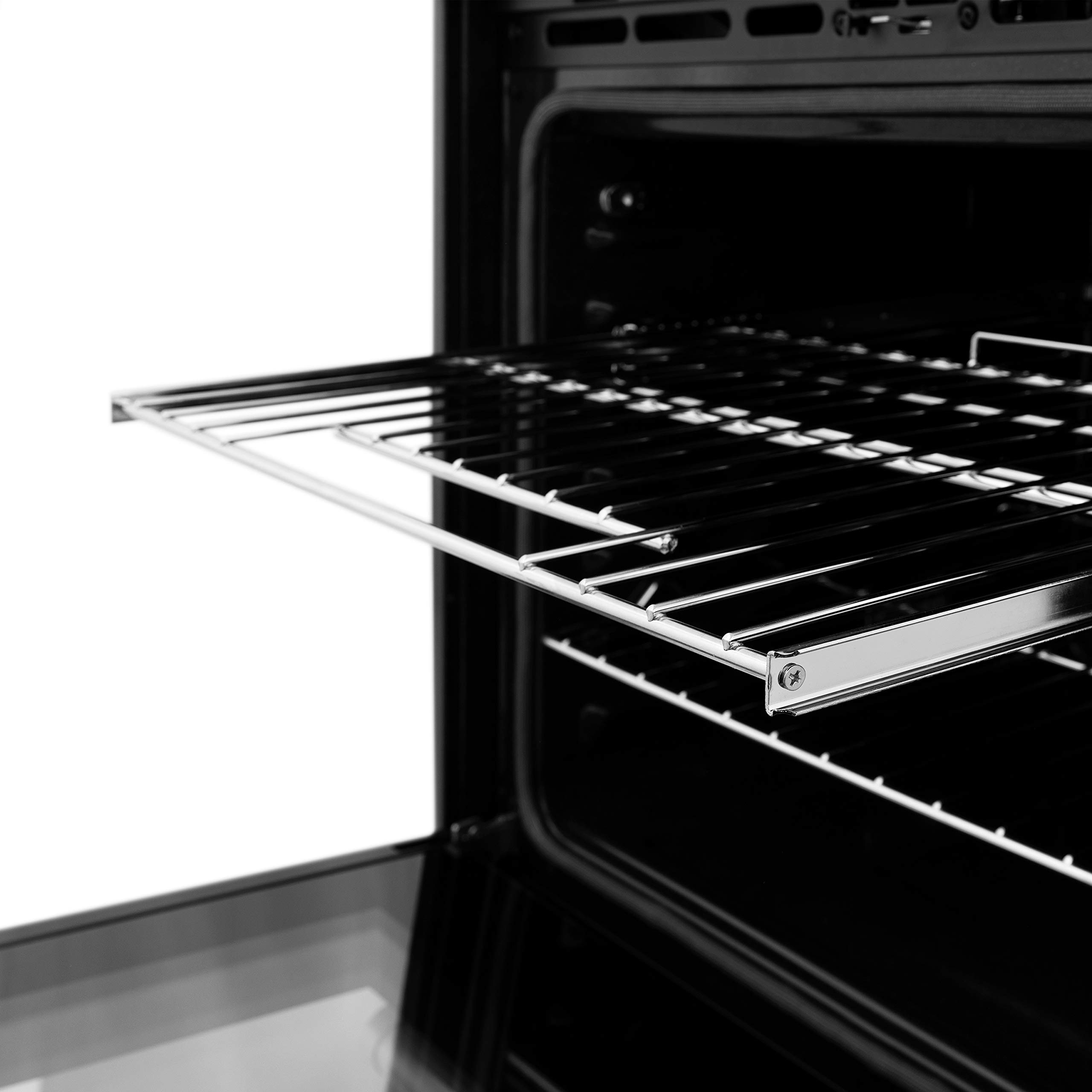 ZLINE 30 Inch Stainless Steel Professional True Convection Single Wall Oven with Air Fry & Self-Clean, White Matte Door - Perfect for Home Chefs & Modern Kitchens (WAS-WM-30)