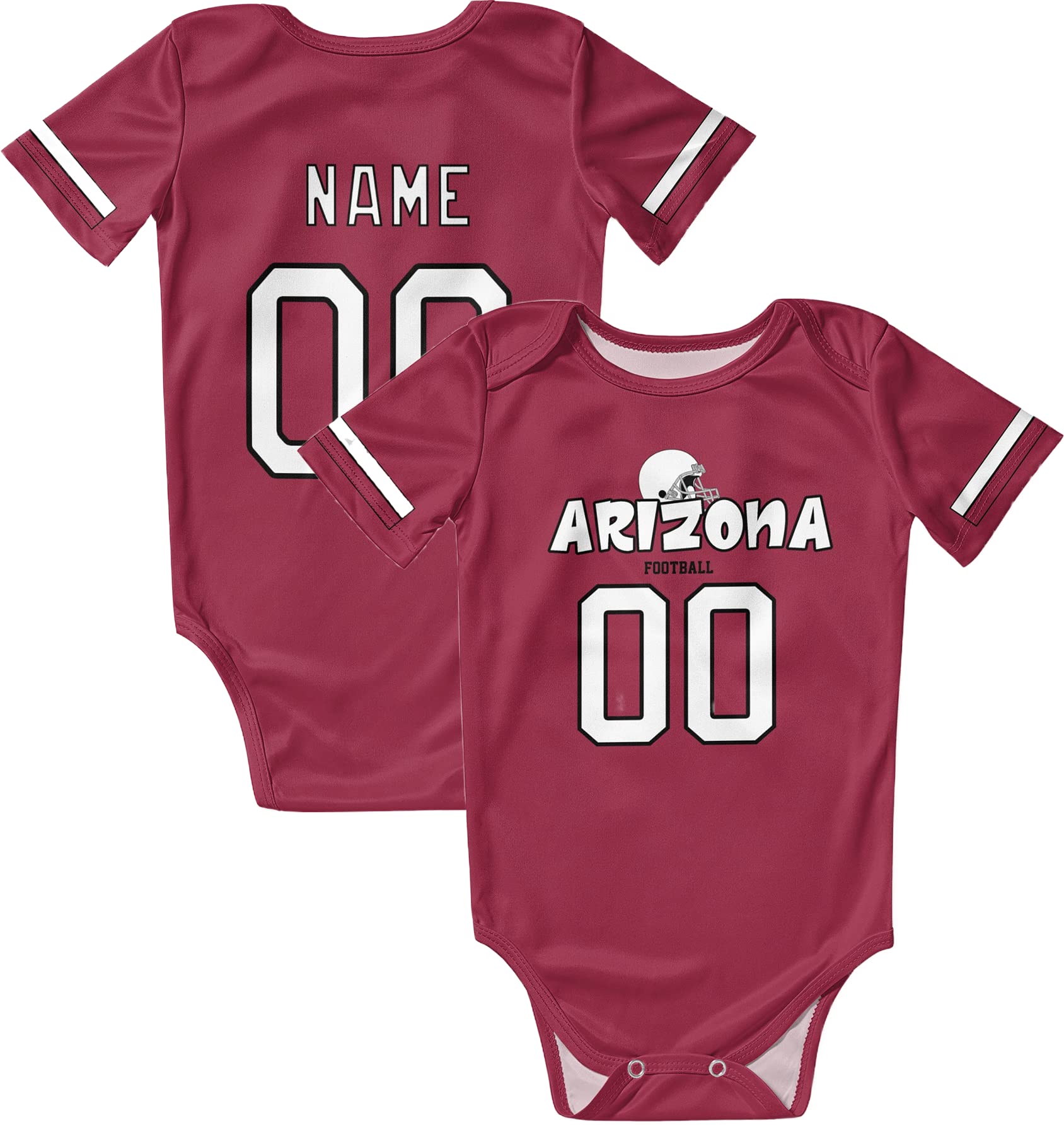 Custom Personalized Baby Onesies - Cute & Soft Baby Clothes with Name & Number Printing | Perfect Baby Shower Gift & Newborn Outfit for Boys & Girls