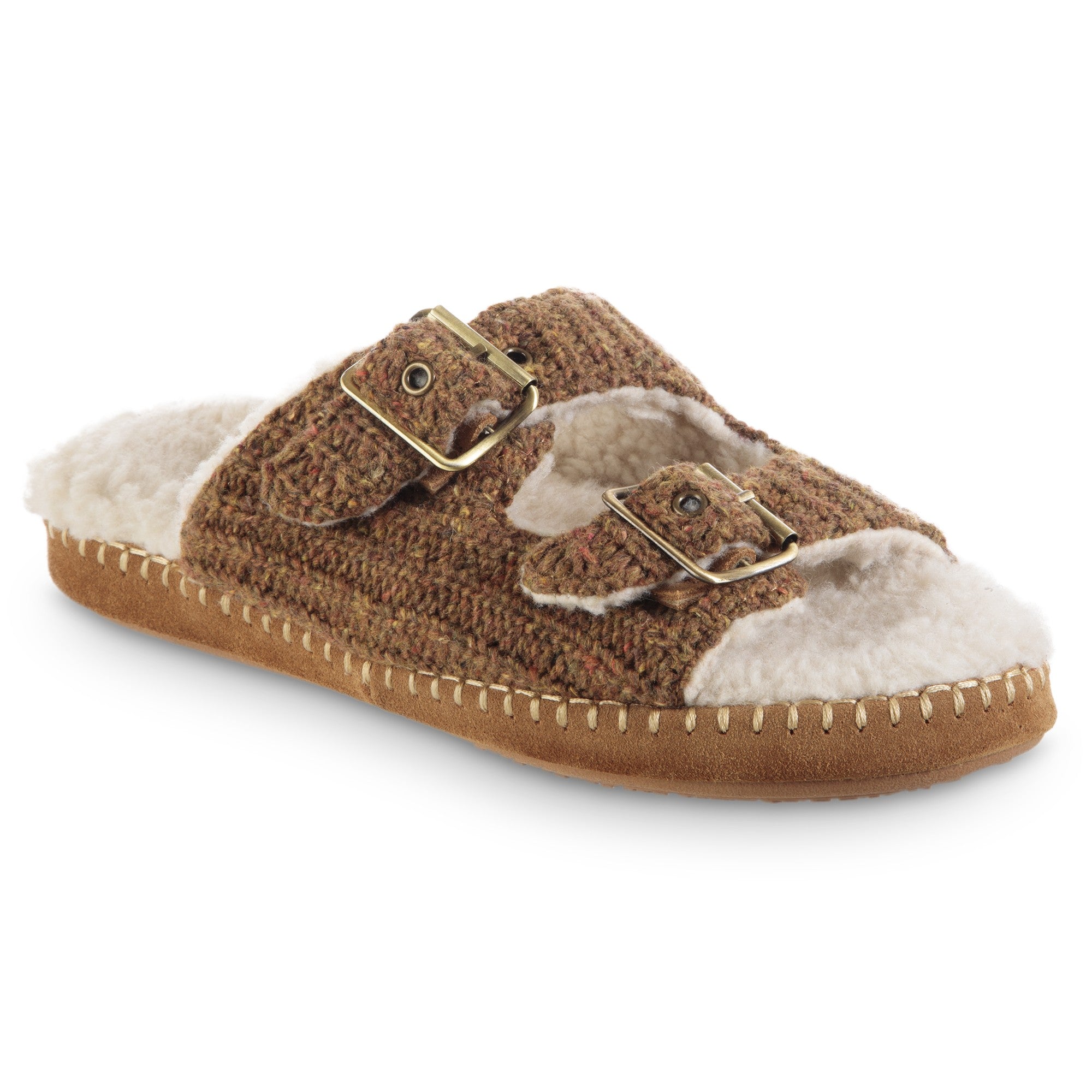 Women's Comfortable Camden Double Buckle Slide Sandals with Cloud Cushion® Technology - Perfect for Casual Wear, Beach & Summer Outfits
