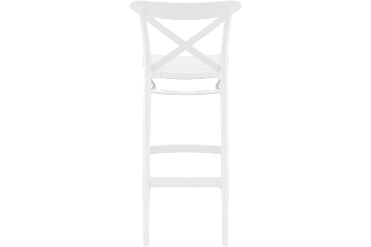 Premium Cross Bar Stool for Hospitality & Home - 29.5