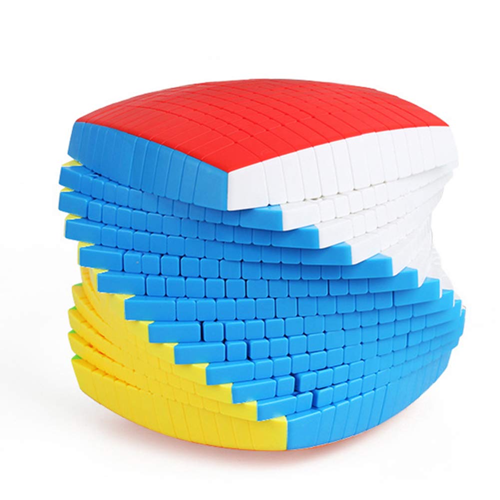 128mm Stickerless Pillow Cube 13x13 Speed Magic Puzzle - Educational Rubik's Cube Toy for Kids & Adults | Perfect for Stress Relief, Brain Training & STEM Learning