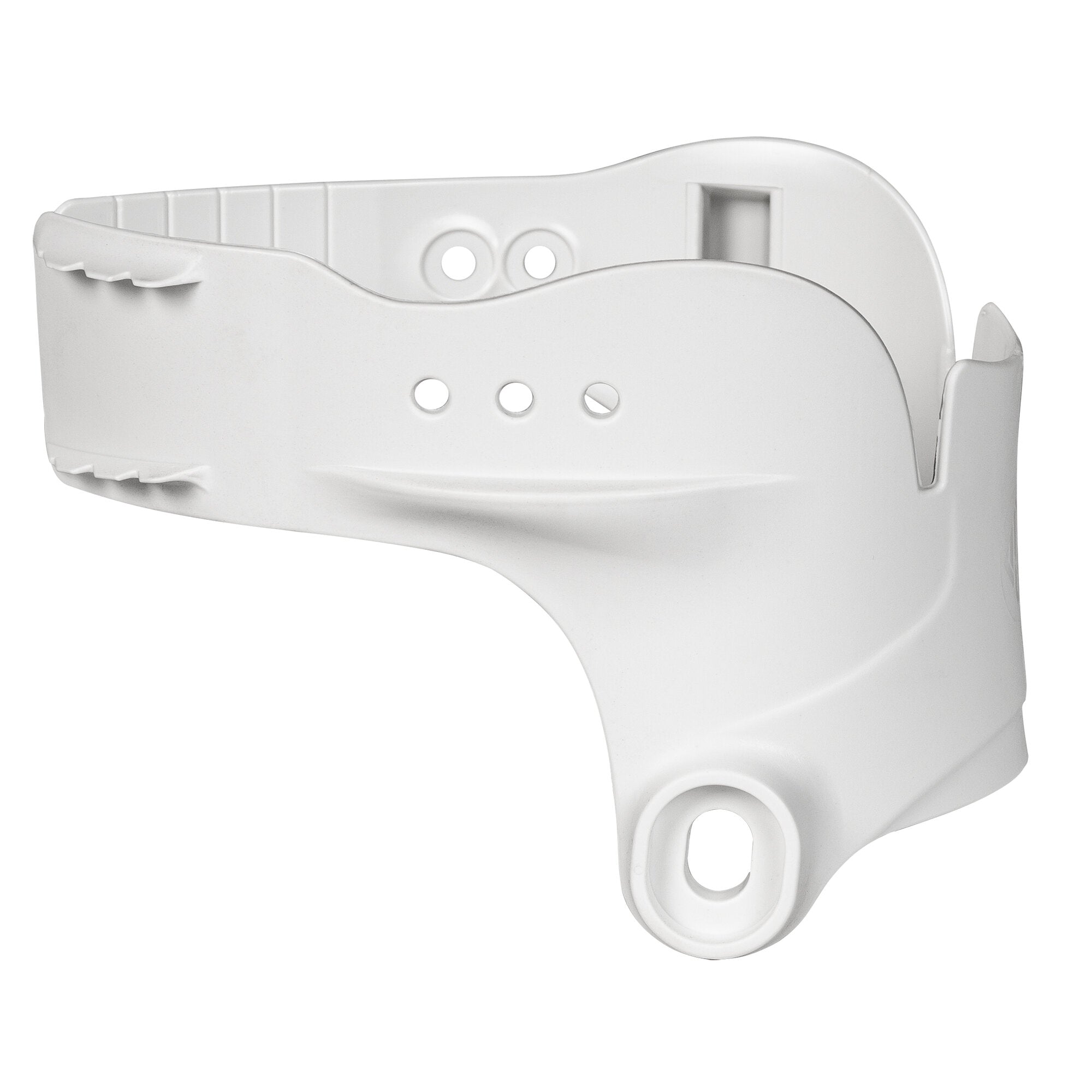 Aeon Cuff Hard White Bracelet with Stainless Steel Hardware - Minimalist Bangle for Women, Stackable Jewelry for Everyday Wear & Special Occasions
