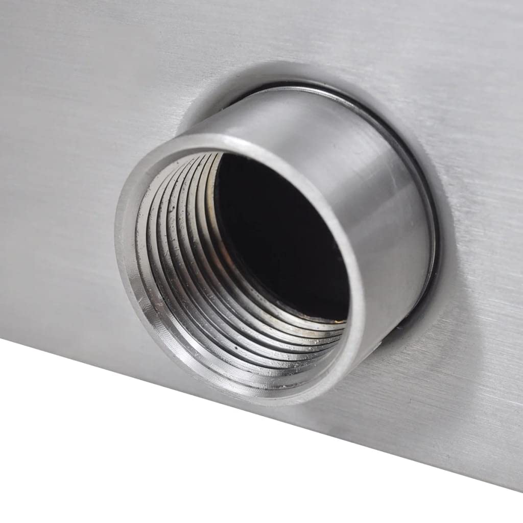 CHARMMA 304 Stainless Steel Waterfall Spillway - 23.6\