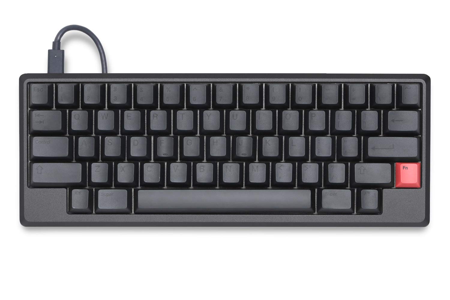 DROP + Tokyo60 V4 Mechanical Keyboard Kit - 60% HHHK-Style, Hot-Swappable Kaihua Sockets, QMK Programmable, USB-C, CNC Aluminum High-Profile Case (Black) - Perfect for Typing, Gaming & Office Work
