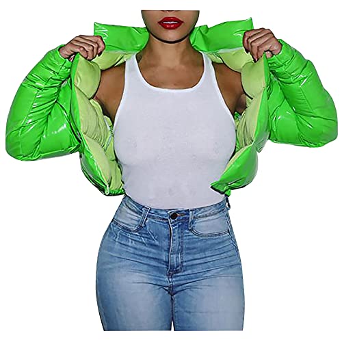 SNKSDGM Women's Lightweight Windbreaker Jacket - Thickened Stand Collar Winter Coat for Plus Size Ladies | Perfect for Outdoor Activities, Travel & Casual Wear