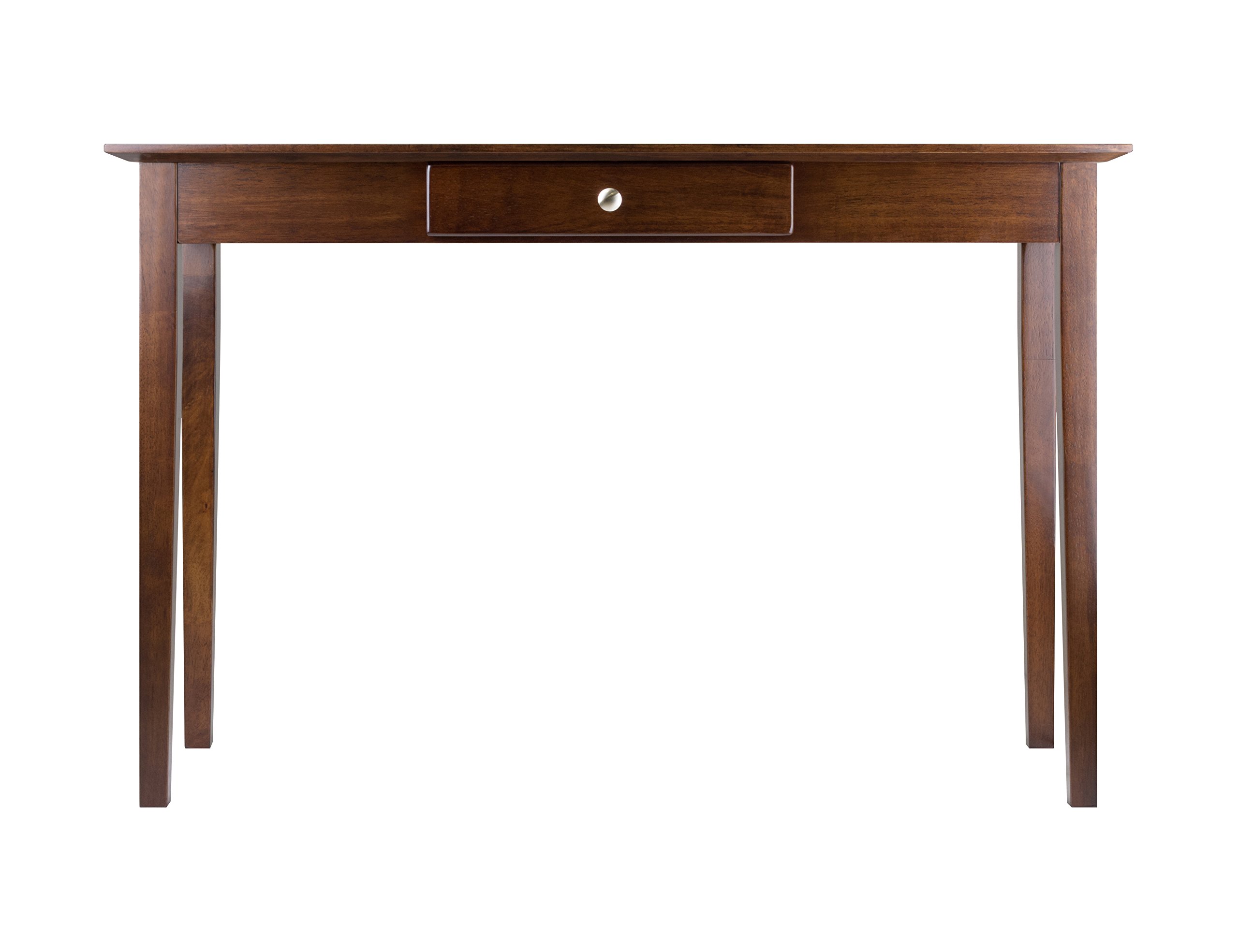 Winsome Rochester Antique Walnut Console Table - Entryway Sofa Table, Hallway Accent Table for Living Room, Bedroom & Office Decor