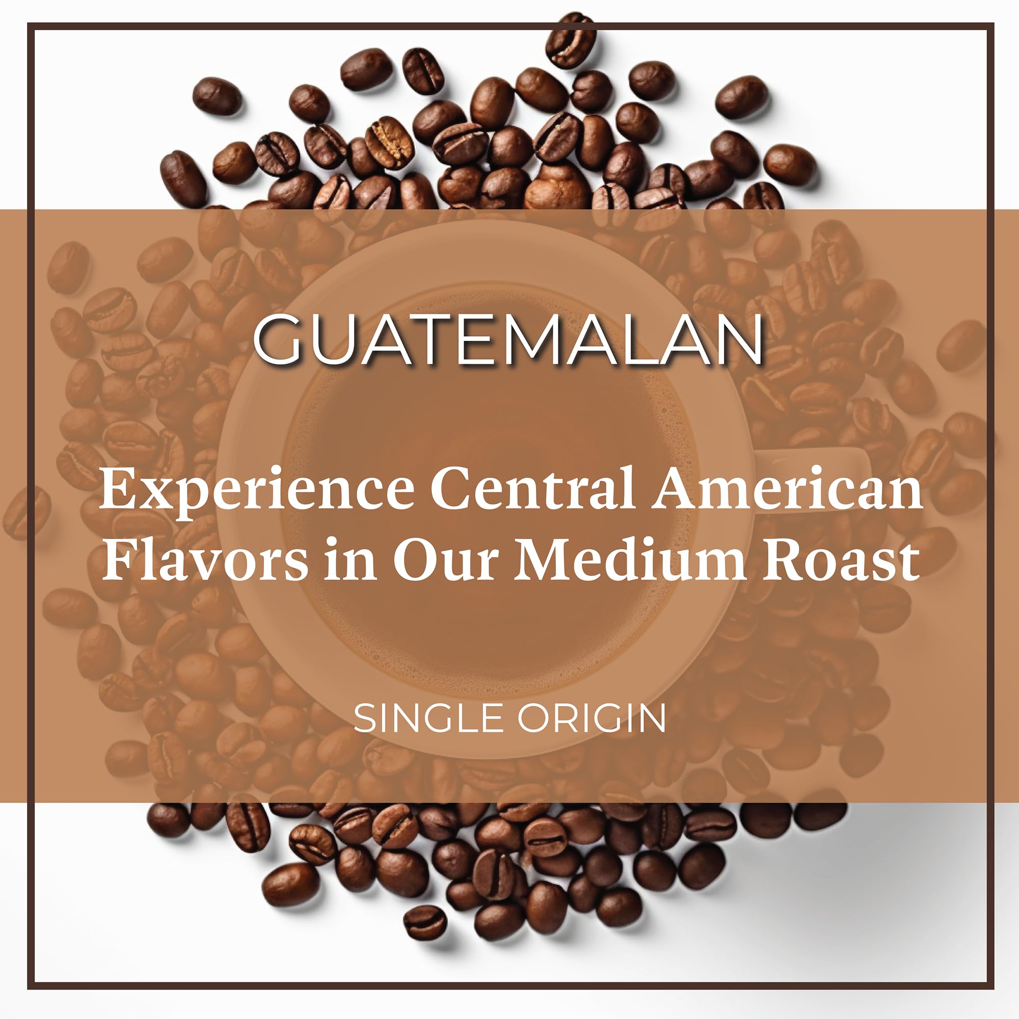 Premium Guatemalan Medium Roast Ground Coffee - 5 lb Bag | San Diego Coffee | Rich & Smooth Flavor for Home Brewing, Office Use & Gifts