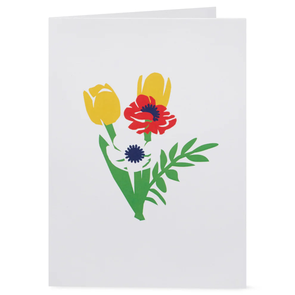 Beautiful 3D Pop Up Flower Bouquet Greeting Card - Perfect for Birthdays, Anniversaries & Special Occasions