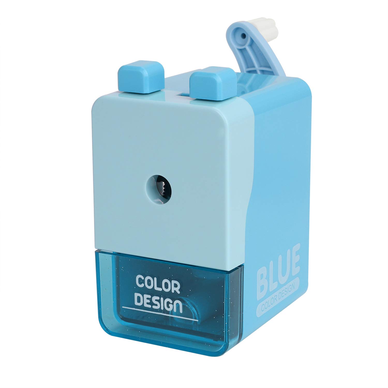 Premium Artist Pencil Sharpener - Manual Drawing Pencil Sharpener for Sketching & Art Projects | Ideal for School, Classroom, Office & Home Use | Durable Blue Design for Artists & Students