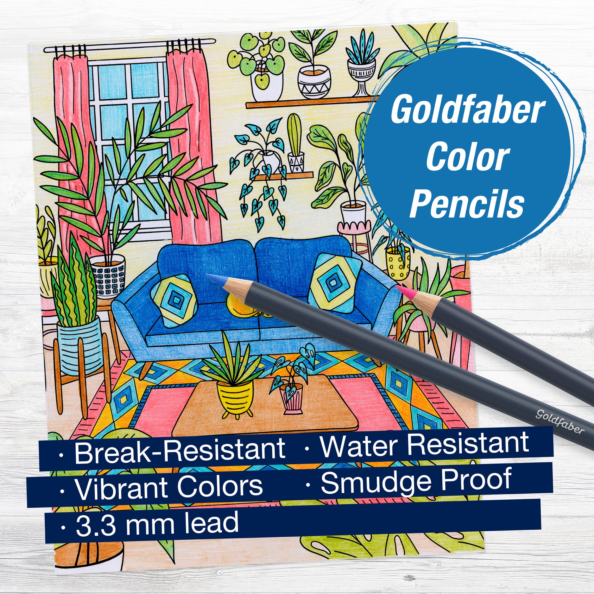 Color by Number Wall Art Kit - DIY Botanical Painting for Home Decor | Perfect for Plant Rooms, Living Rooms & Bedrooms