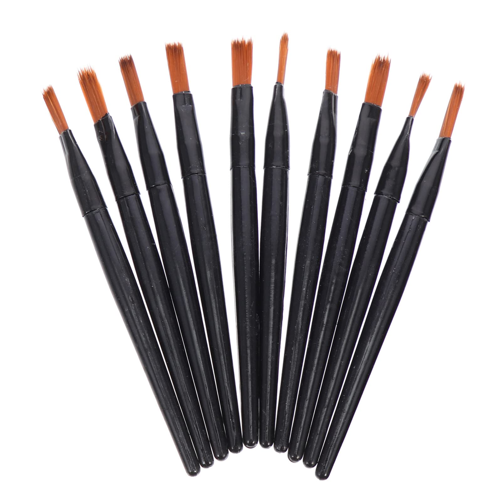 Beaupretty 100pcs Mini Makeup Brush Set - Eyelash & Lip Gloss Brushes for Professional Makeup Application