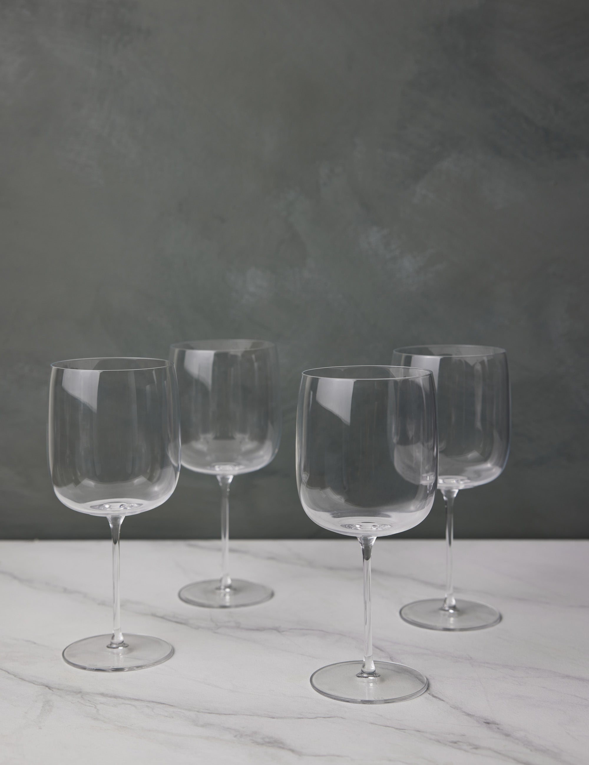LSA International Borough Glassware - Elegant Drinking Glasses for Wine, Cocktails & Water - Perfect for Home Bar, Dinner Parties & Gifts