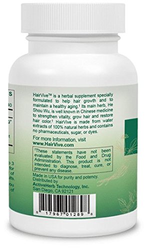HairVive Hair Growth Supplement - 80 Capsules x 6 Bottles for Thicker, Stronger Hair | Promotes Hair Regrowth & Reduces Hair Loss | Perfect for Men & Women with Thinning Hair | Daily Hair Care Routine
