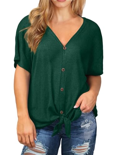 A19-short Sleeve-dark Green