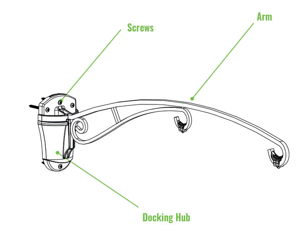 Brome BirdsUP 25 Hanging Bracket - Heavy Duty Bird Feeder Hanger for Outdoor Use - Perfect for Gardens, Patios, and Backyards - Durable Steel Construction for Long-Lasting Support
