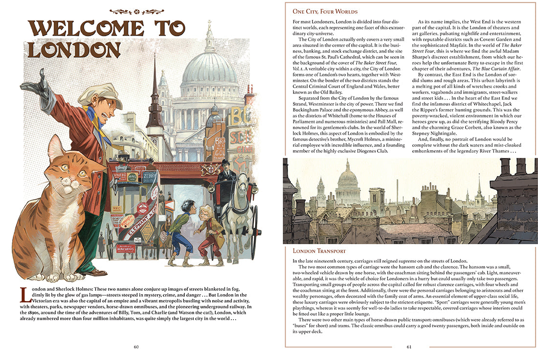 The Baker Street Four, Vol. 4 - Mystery Graphic Novel | Sherlock Holmes Inspired Adventure | Perfect for Book Clubs & Comic Collectors