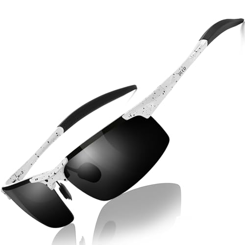White Black Frame Grey Lens