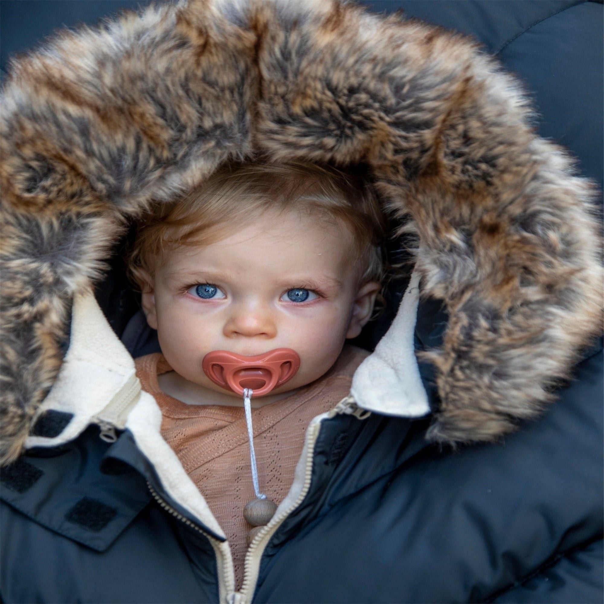 Premium Car Seat Cocoon for Baby - Soft & Warm Tundra Style - Perfect for Winter Travel, Stroller, and Outdoor Adventures