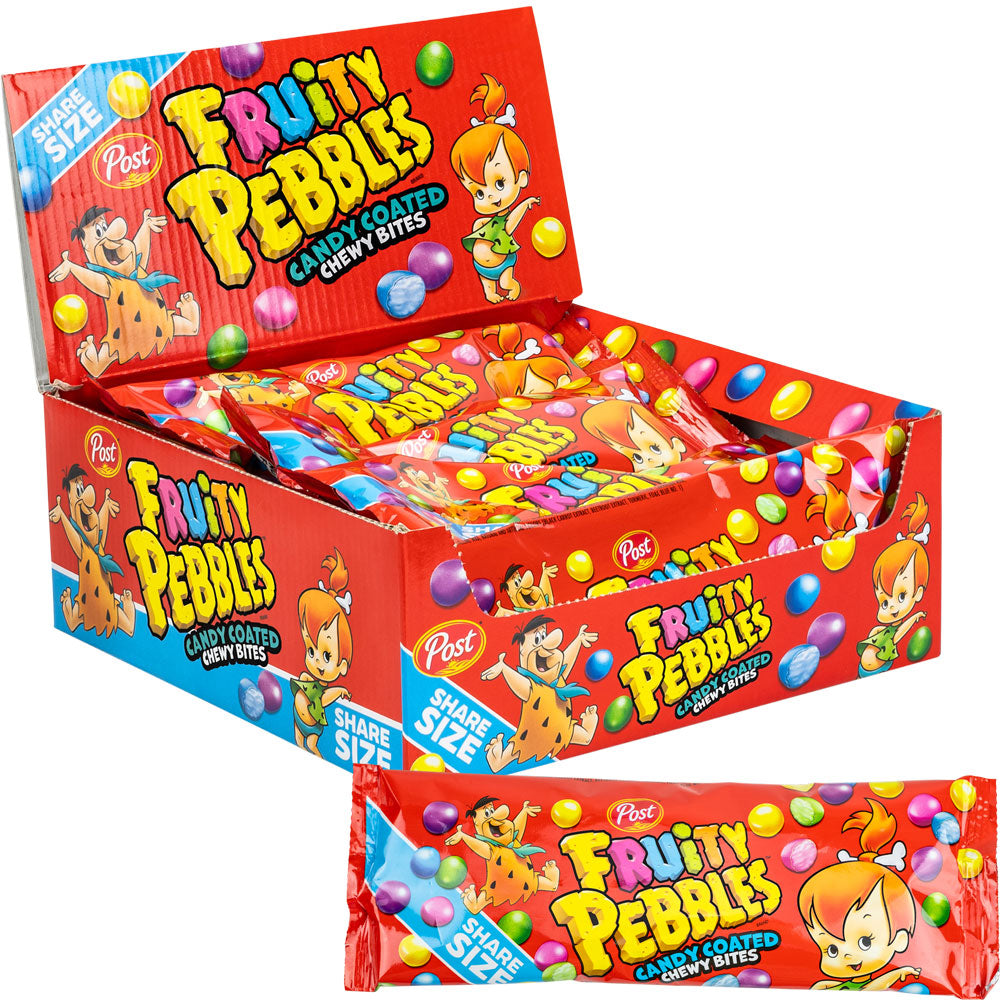 Fruity Pebbles™ Chewy Bites - Colorful Fruit Flavored Candy Bites - Perfect for Snacking, Lunchboxes & Movie Nights