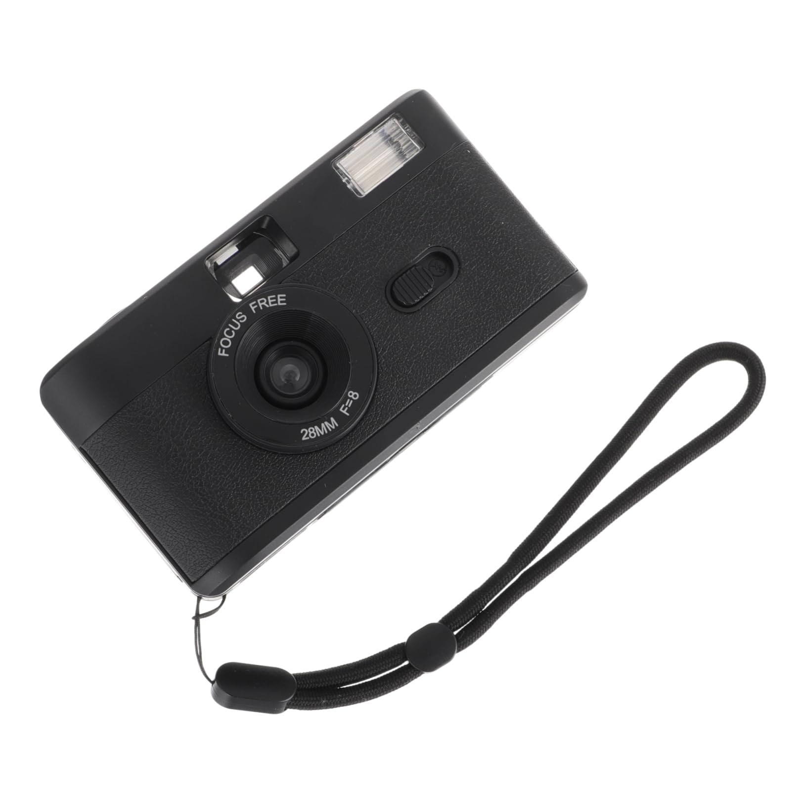 Housoutil 35mm Reusable Vintage Film Camera with Built-in Flash - Single Use & Retro Style for Travel, Parties, Weddings & Everyday Photography