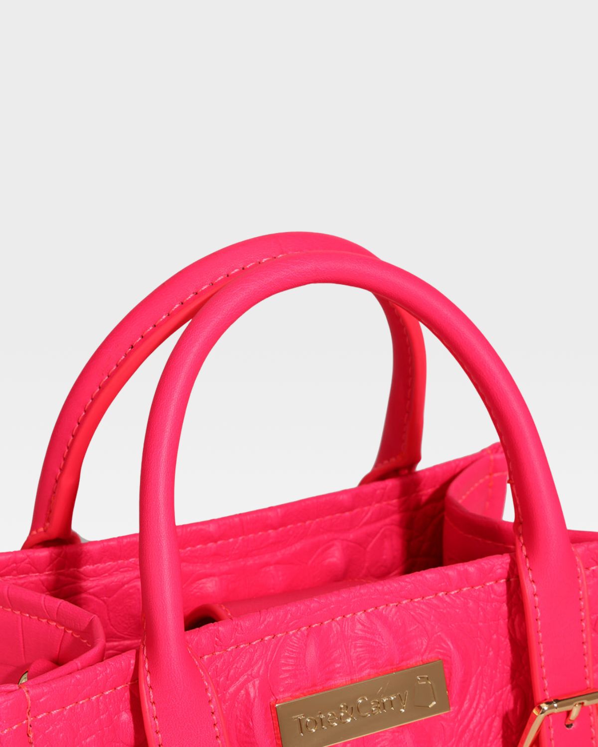 Apollo 2 Mini Tote Bag in Neon Pink - Lightweight Waterproof Crossbody Shoulder Bag for Women - Perfect for Shopping, Beach, Gym & Travel Accessories