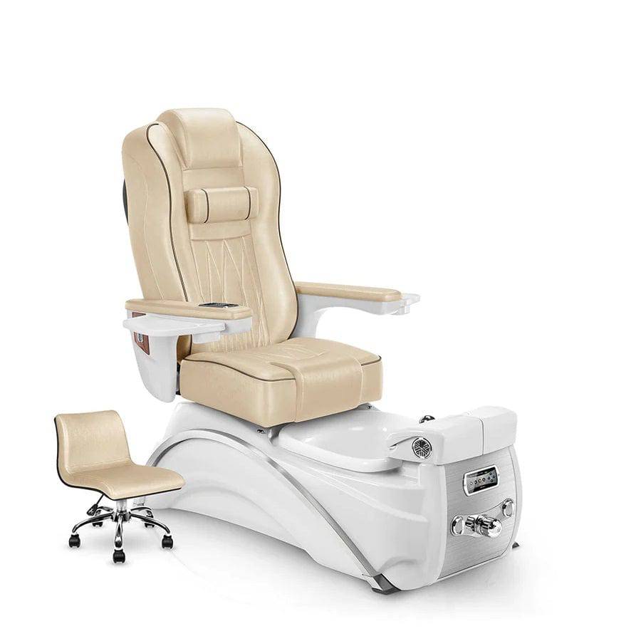 ELITE® Professional Pedicure Spa Chair for Salons & Spas - Comfortable Massage Footrest, Adjustable Height - Perfect for Nail Salons, Pedicure Services & Home Spa Relaxation