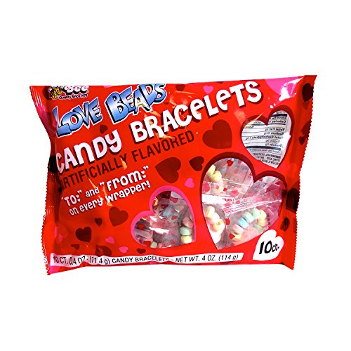 Colorful Love Beads Candy Bracelets for Women & Girls - Trendy Friendship Jewelry Gift for Best Friends, Birthday, Party Favors & Everyday Wear
