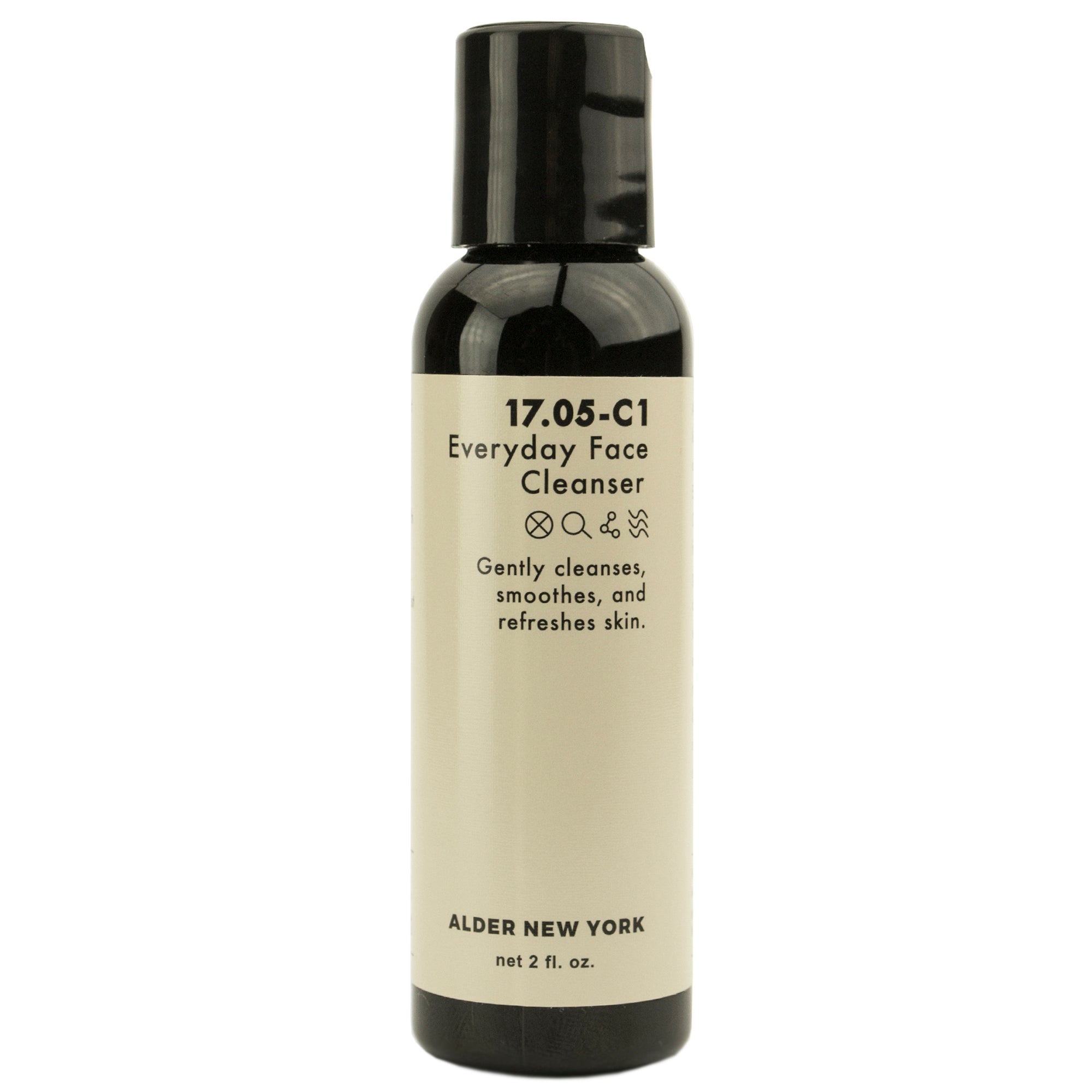 Alder New York Everyday Face Cleanser Travel Size - Gentle Daily Facial Cleanser for All Skin Types | Perfect for Travel, Gym & On-the-Go Skincare