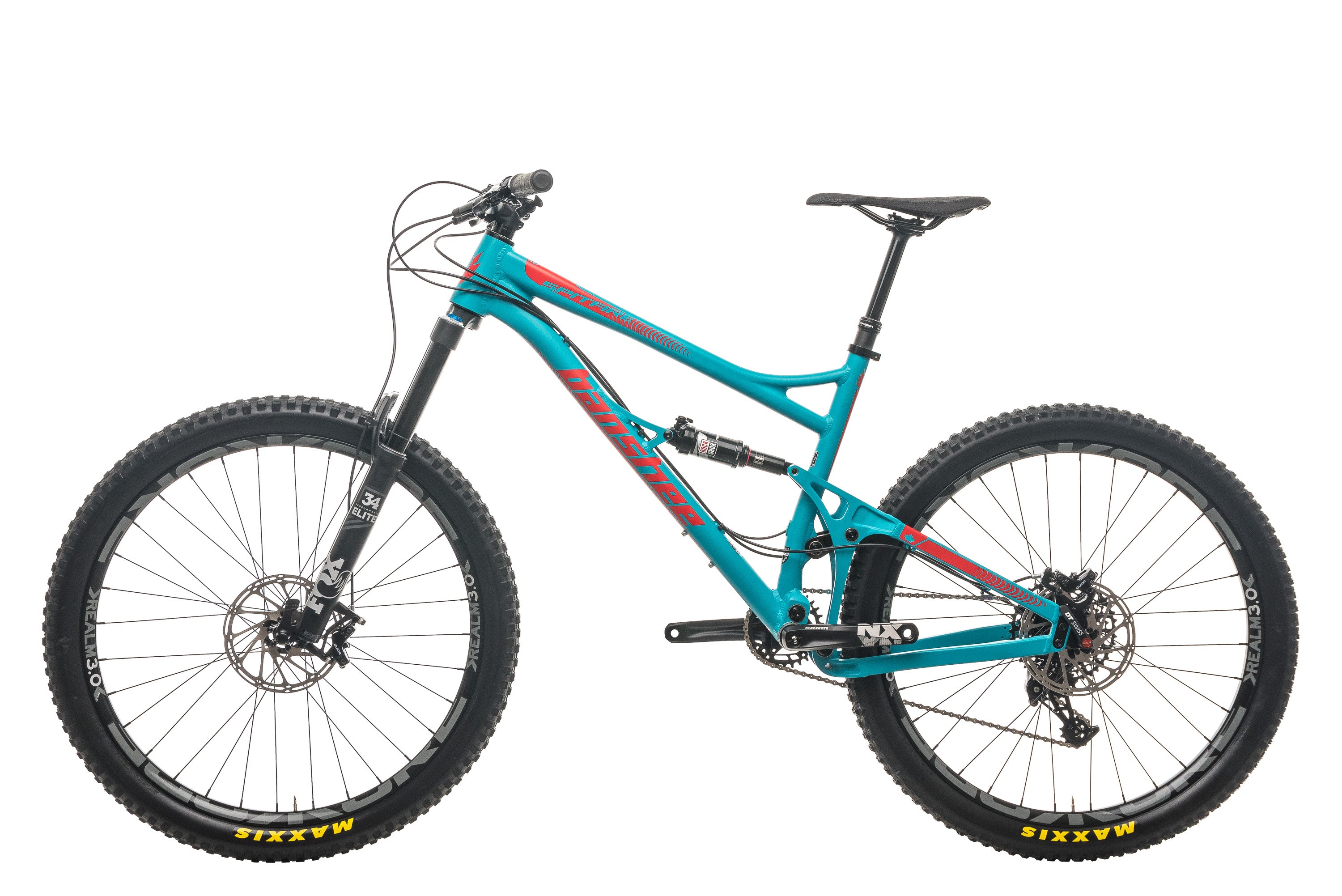 Banshee Spitfire V2 Full Suspension Mountain Bike - 2017 Model, Large Frame Size for Trail Riding & Enduro Adventures