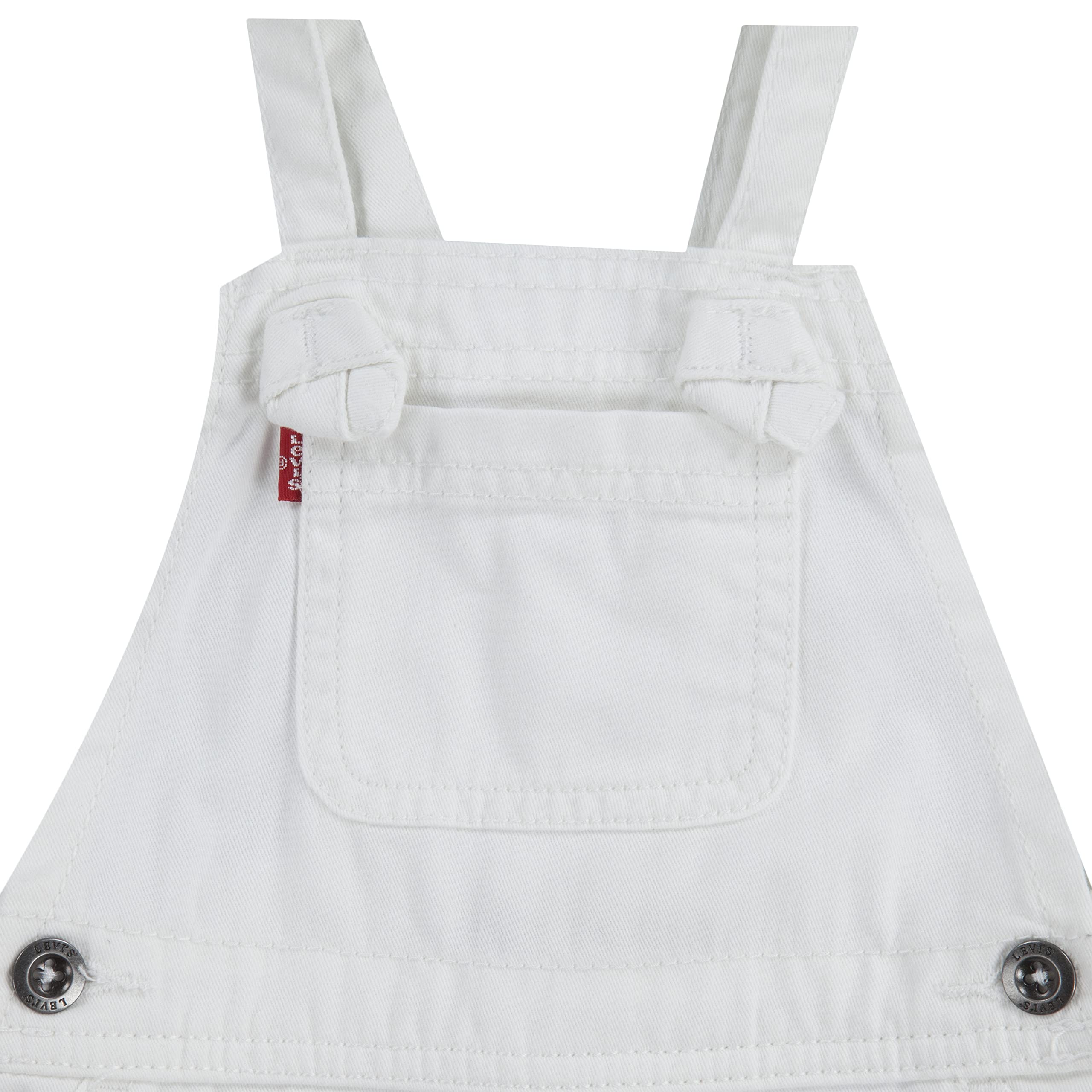 Levi's Baby Boys Denim Shortalls Rompers - Stylish & Comfortable Outfit for Toddlers - Perfect for Playdates, Daycare & Summer Adventures