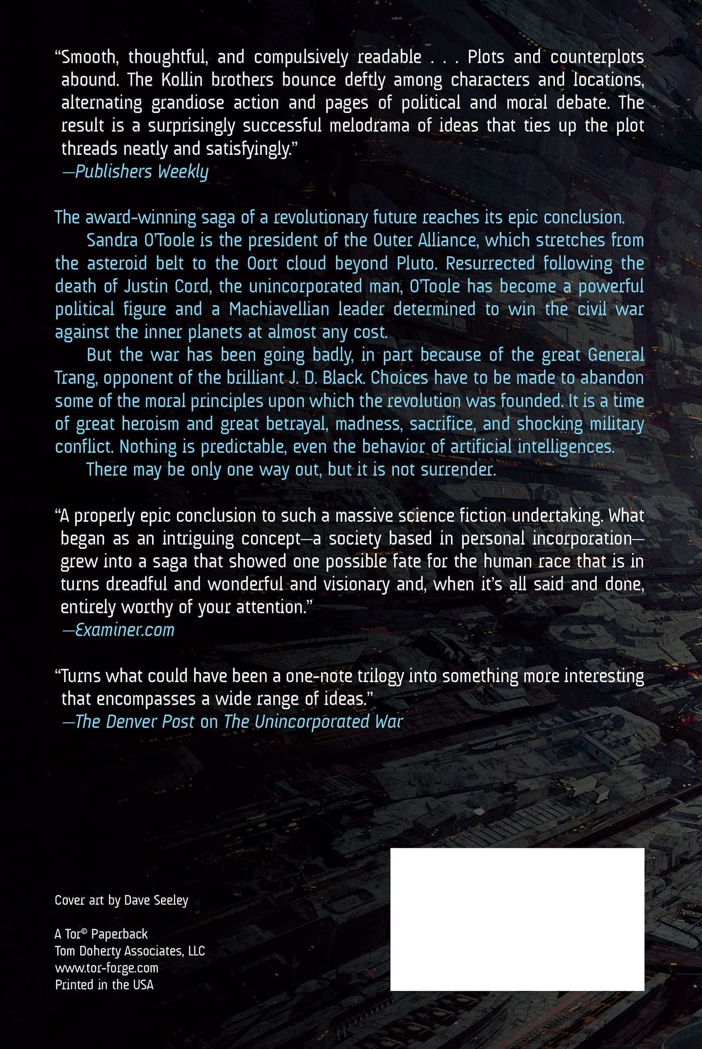 The Unincorporated Future (Book 4 in The Unincorporated Man Series) - Dystopian Sci-Fi Novel for Adults | Perfect for Book Clubs & Sci-Fi Enthusiasts
