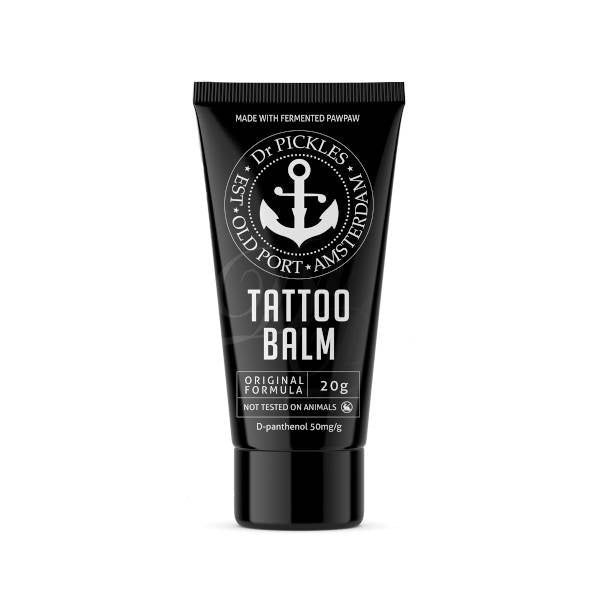 Dr Pickles Original Tattoo Balm 20g - Premium Tattoo Aftercare Cream for Healing & Moisturizing - Perfect for New Tattoos & Skin Protection