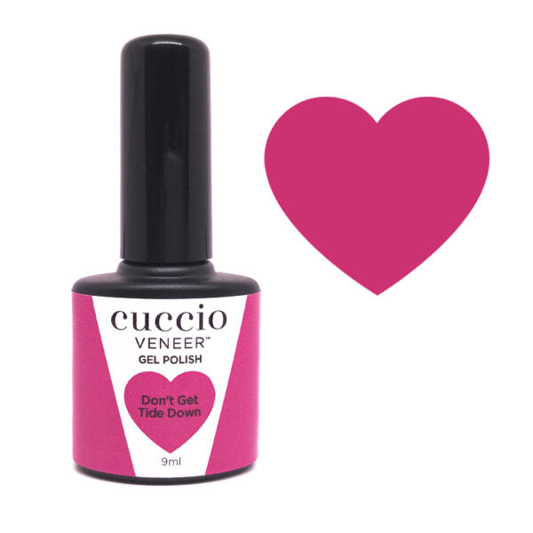 Cuccio Don't Get Tide Down Veneer - 0.43 oz Nail Polish for Gel Manicures | Perfect for Salon & Home Nail Care