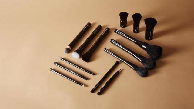 Mii Cosmetics Professional Eye Blend Makeup Brush Set - Soft Synthetic Bristles for Seamless Eyeshadow Blending - Perfect for Everyday Makeup & Professional Looks