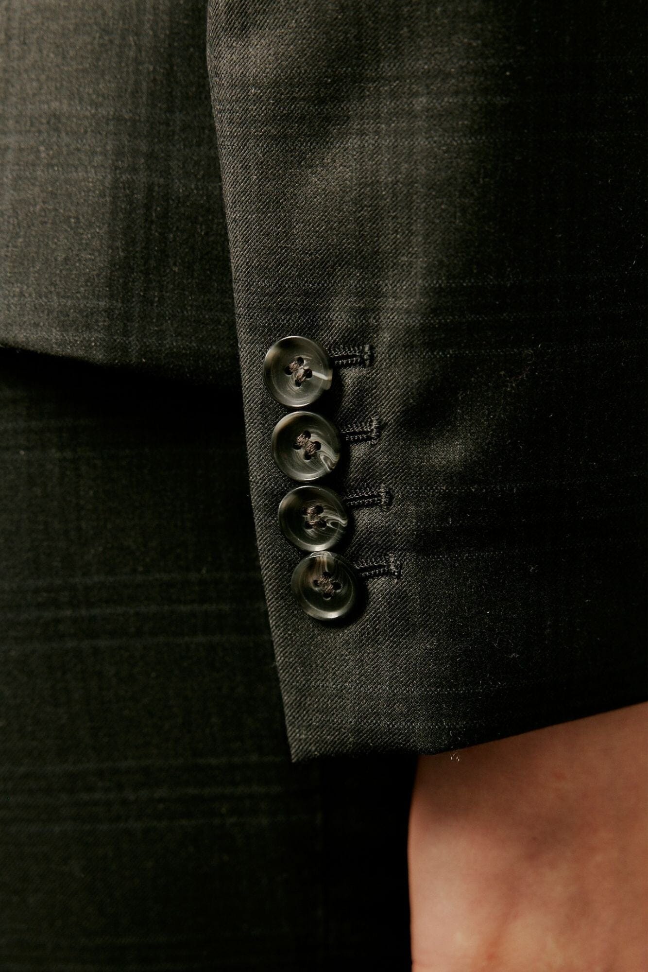 Camila Suit - Charcoal Self-Check Wool Blazer for Women | Professional Office Wear & Business Attire | Perfect for Job Interviews, Corporate Meetings & Formal Events